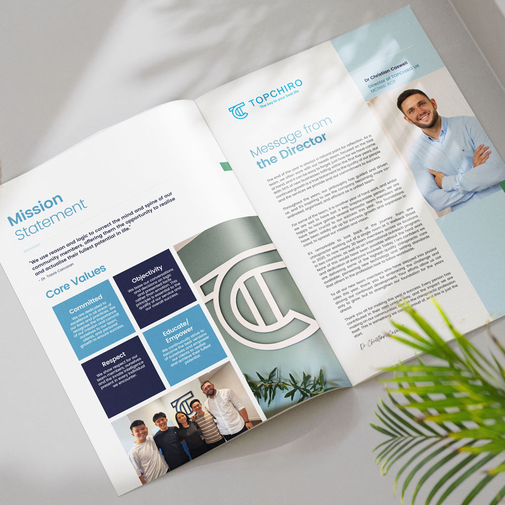 chiropractic brochure chiropractor