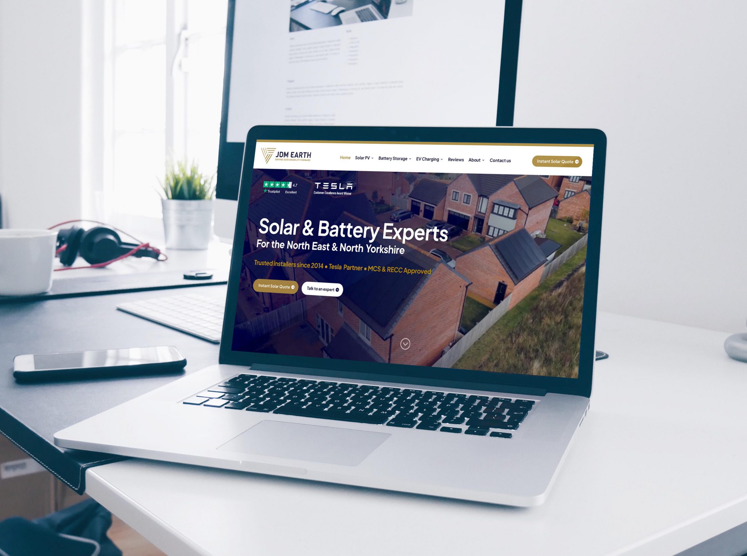 JDM Earth solar panel installers north east teesside -hartlepool